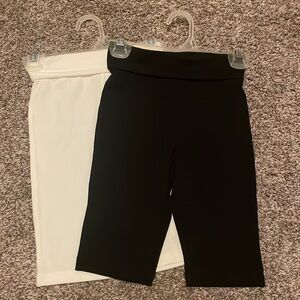 Old Navy Toddler size 2T pants - white and black pairs